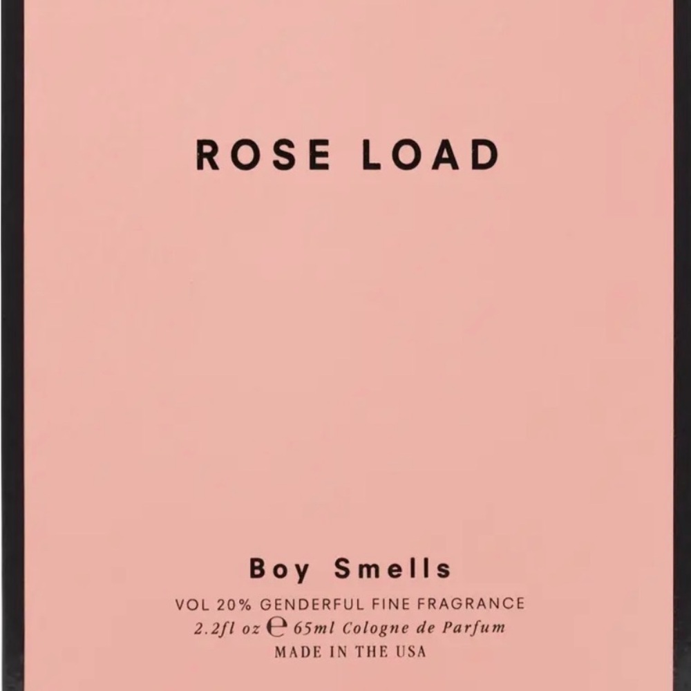 Boy Smells Rose Load Cologne Niche HTF Travel Perfume